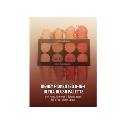 Swiss Beauty Ultra Blush Palette Shade-5 16 gm - Blushes