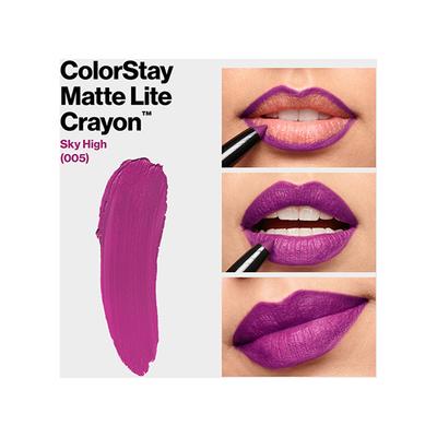 Revlon Colorstay Matte Lite Crayon Sky High 1.4 gm - Lip Crayons