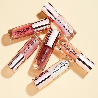Revolution Shimmer Bomb Glimmer Nude 4.5 ml - Lip Glosses
