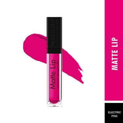 Swiss Beauty Ultra Smooth Matte Liquid Lipstick - (Fire Red) 6 ml - Liquid Lipsticks