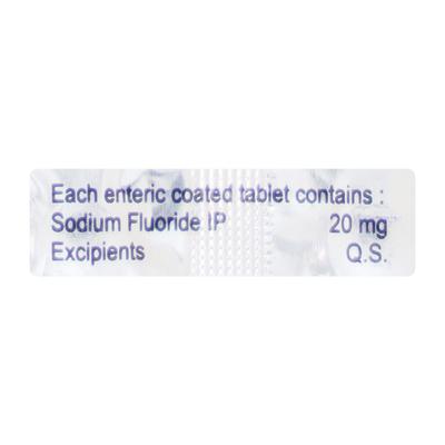 D Flour 20mg Tablet 10'S - Oral Care - P-Mou