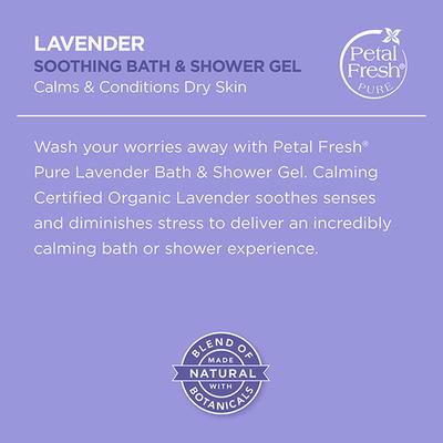 Petal Fresh Soothing Lavender Bath and Shower Gel 475 ml - Shower Gels & Body Wash