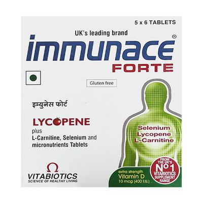 IMMUNACE FORTE GLUTEN FREE Tablet 6's - Supplements-Vam