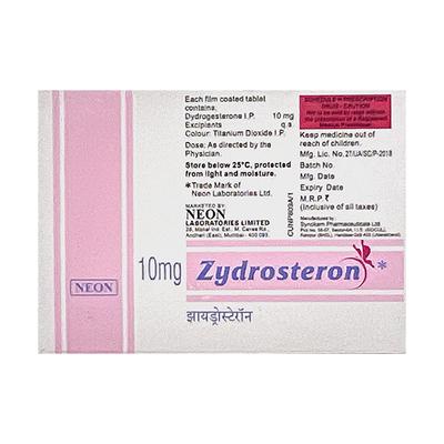 ZYDROSTERON 10mg Tablet 10's - Hormonal Therapy-Oes
