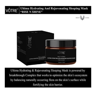 Votre Ultima Hydrating & Rejuvenating Sleeping Mask - Multivitamin 50 gm - Night Cream