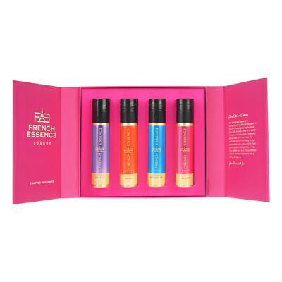 French Essence Gift Set - Eua De Parfume (Grace + Enchante + Bloom + Aura) ( Pack Of 4 x 15 ml) 1's - Perfumes (Edt/Edp)