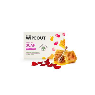 MyGlamm Wipeout Germ Killing Soap-Rose & Honey 75 gm - Soaps