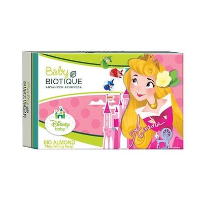 Biotique Baby Disney Bio Almond Nourishing Soap - Aurora 75 gm - Baby Soap