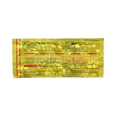 Monlevo Junior Tablet 10'S - Allergies-Ant