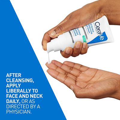 CeraVe Oil Control Gel-Cream Lightweight Moisturizer for Oily & Combination Skin with Shine Control 52 ml - Face Oils