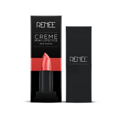 RENEE Creme Mini Lipstick - Red Raven 1.65 gm - Lipsticks