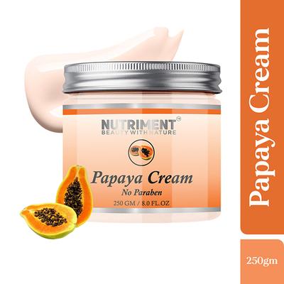 Nutriment Papaya Cream All Skin Type 250 gm - Lotions & Creams