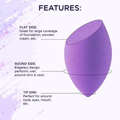 Bronson Professional Beauty Blender Makeup Sponge 1's - Sponges & Applicators