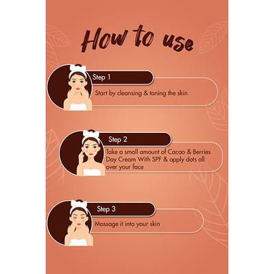 MyGlamm Super Foods Cacao & Berries Day Cream With Spf 50 gm - Face Moisturizers