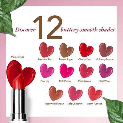 Organic Harvest Moisture Matte Lipstick - Maple Nude 4 gm - Lipsticks