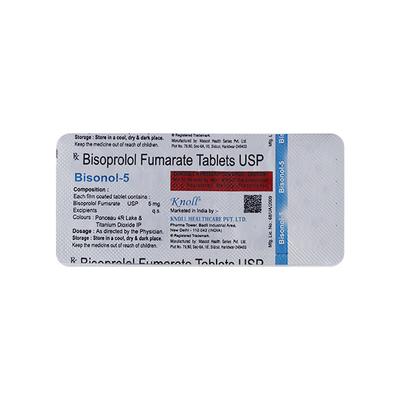 BISONOL Tablet 10's - Hypertension-Bet