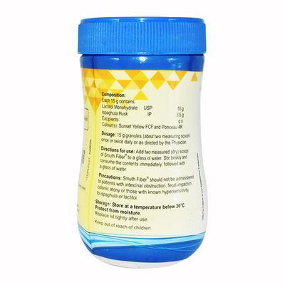 Smuth Fiber Lemon Orange Flavour Powder 105gm - Constipation-Lax