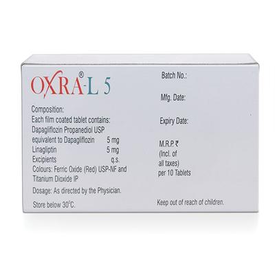 OXRA L 5 Tablet 10's - Diabetes-Ant