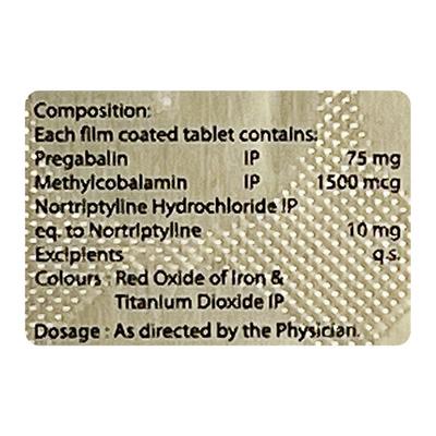 PG CO MNT Tablet 10's - Neuropathic Pain-Dru