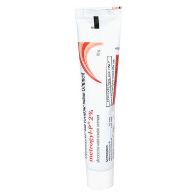Metrogyl P 2% Ointment 20gm - Skin Infections-Toa