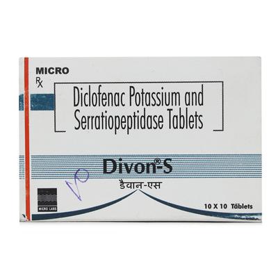 Divon S Tablet 10'S - Pain relief-Nsa