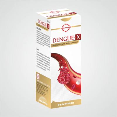 Hapro Dengue - X Enriched With Neem And Papaya Syrup 500 ml - Speciality Medicine
