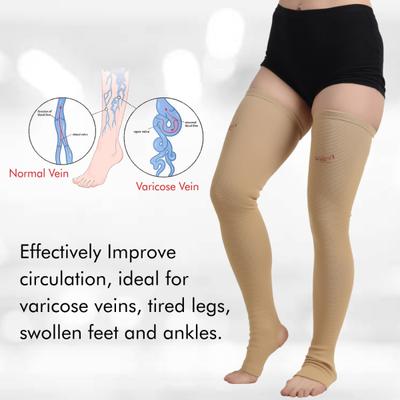 AccuSure Varicose Vein Stockings (S) 1's - Knee/Leg Supports
