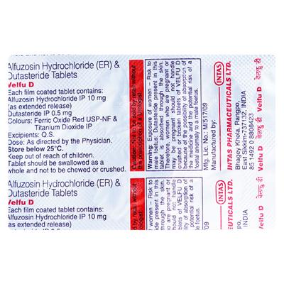 Velfu D Tablet 7'S - Bladder And Prostate Disorders-Dru