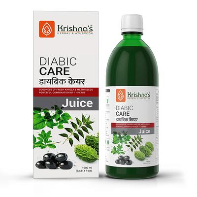 Krishna's Herbal & Ayurveda Diabic Care Juice 1000 ml - Diabetes Care (Ayush)