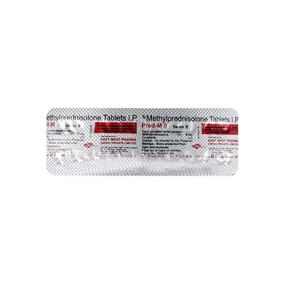 PRED M 8 Tablet 10's - Hormonal Therapy-Cor