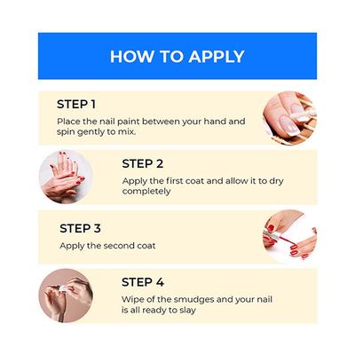 Matt Look Mirror Nail Chrome, Blue - NP-05-B 12ml - Nail Polish