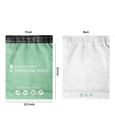 Sirona Adult Diaper Disposal Bags 10's - Adult Diapers & Pads