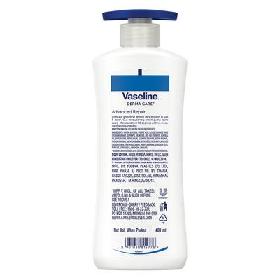Vaseline Derma Care Advanced Repair Body Lotion 400 ml - Lotions & Creams