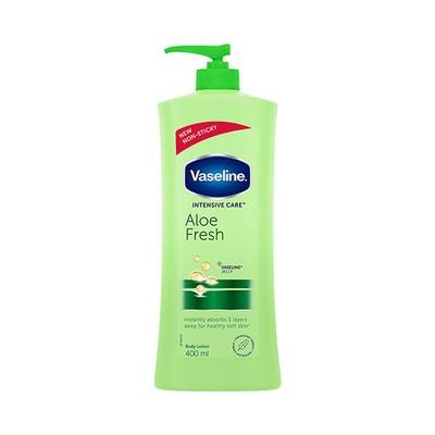 Vaseline Intensive Care Aloe Fresh Body Lotion 400 ml - Lotions & Creams