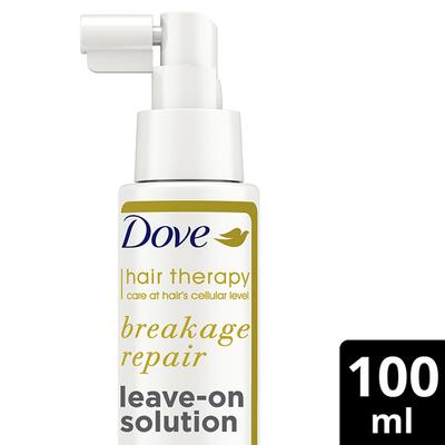 Dove Hair Therapy Breakage Repair Leave-On Solution, No Parabens & Dyes 100 ml - Conditioners