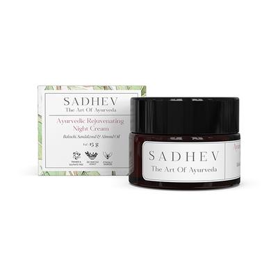 Sadhev - Ayurvedic Rejuvenating Night Cream 15 gm - Night Cream
