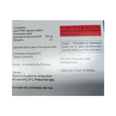 CANDIFORCE 200 Capsule 10's - Fungal Infections-Anf