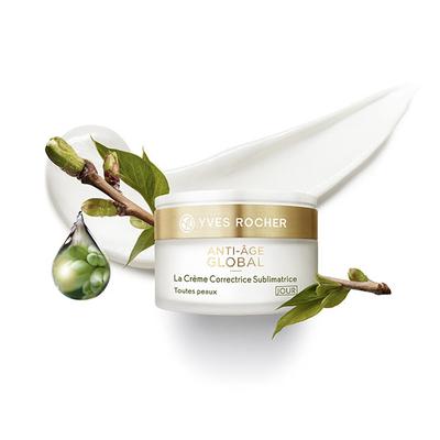Yves Rocher Anti Age Global Anti Ageing Beautifying Cream Day All Skin Types 50 ml - Women Perfumes (Edt/Edp)
