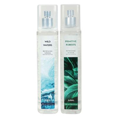 Ajmal Wild Waters & Primitive Forests EDT Combo Pack Of 2 For Men & Women 500 ml - Perfumes (Edt/Edp)