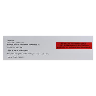 Pexomox 500mg Tablet 10'S - Bacterial Infections-Pen