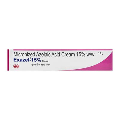 Exazel 15% Cream 15gm - Acne-Acn