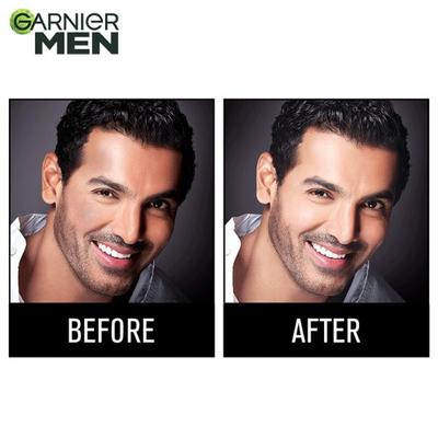 Garnier Men Turbo Bright Anti-Pollution Double Action Facewash 100 gm - Face Wash & Cleansers