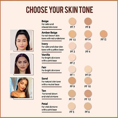 Colorbar 24 Hrs Wear Weightless Powder Foundation with SPF 30 -PF013 9.5gm - Compact Powder