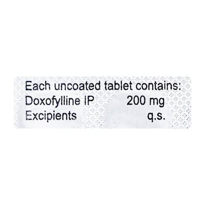 Doxolin 200mg Tablet 30'S - Asthma/COPD-Ast