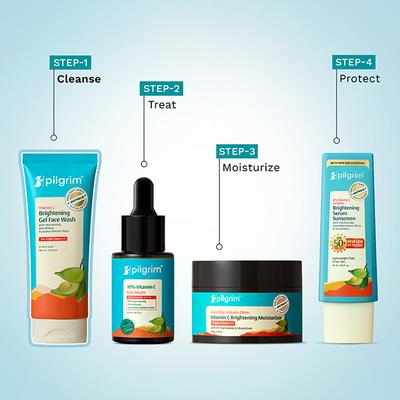 Pilgrim Vitamin CgEL FACE WASH Kakadu Plum & Lime Pearl for exfoliation & glowing skin 100 ml - Face Wash & Cleansers