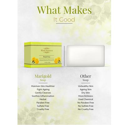 Nutriment, Khadi Nutriment Marigold Soap 125 gm - Soaps