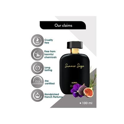 Ajmal Artisan - Summer Sage Long-Lasting Fragrance, Handpicked Luxury Perfume, For Men & Women 100 ml - Perfumes (Edt/Edp)