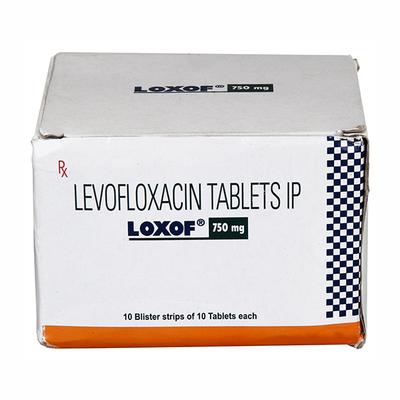 Loxof 750mg Tablet 10'S - Bacterial Infections-Qui