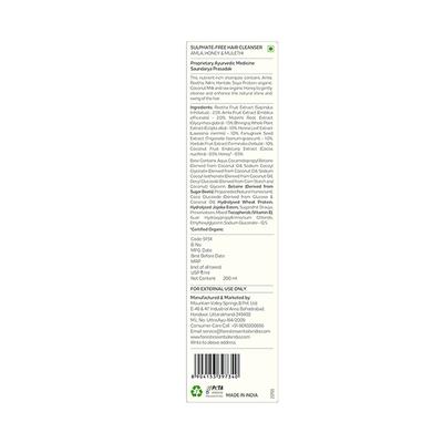 Forest Essentials Hair Cleanser Amla, Honey & Mulethishampoo 200 ml - Shampoos
