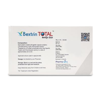 BEXTRIN TOTAL Capsule 10's - Pain relief-Nsa